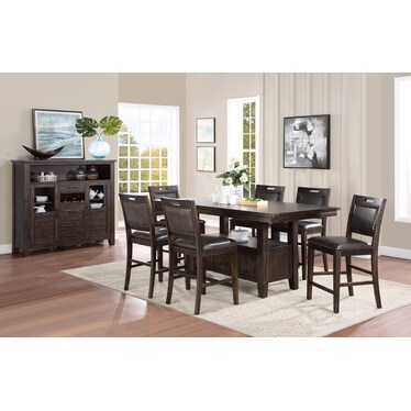 Reign 5-Piece Counter Dining Room Set