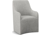 riley dining gray dr arm chair   