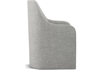 riley dining gray dr arm chair   