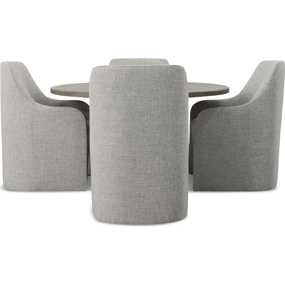 riley dining gray dr arm chair   