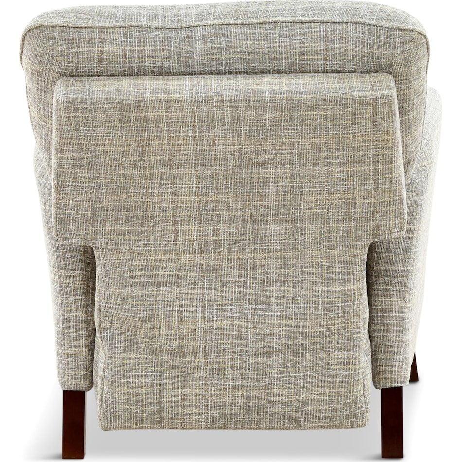 riley living room light gray st stationary fabric chair   