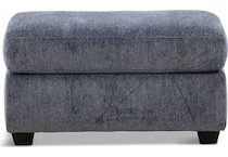 ringold navy living room blue st stationary fabric ottoman   