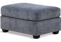 ringold navy living room blue st stationary fabric ottoman   