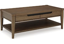 roanhowe occasional brown oc coffee table t   