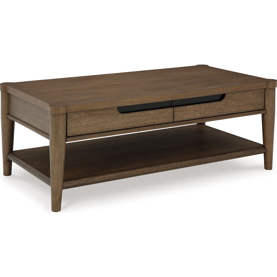 roanhowe occasional brown oc coffee table t   