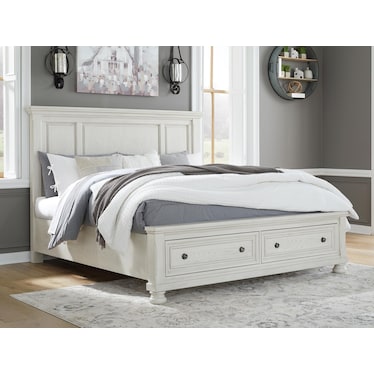 Robbinsdale King Panel Storage Bed