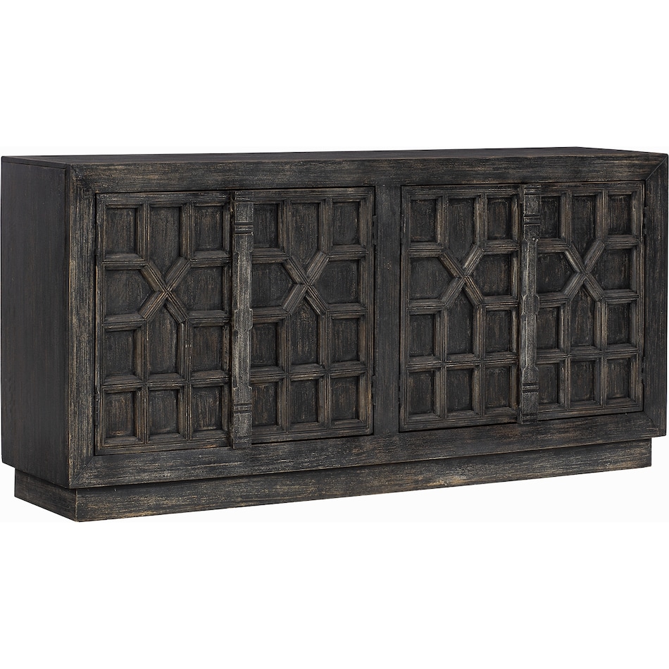 roseworth black accent cabinet a  