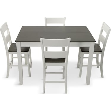 Rowan 5-Piece Counter Dining Set