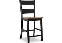 rowan counter dining white two tone dr side chair   