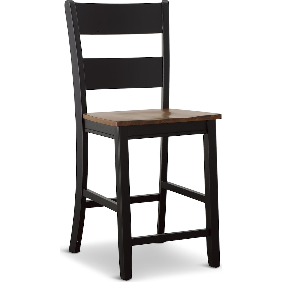 rowan counter dining white two tone dr side chair   