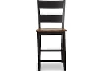 rowan counter dining white two tone dr side chair   