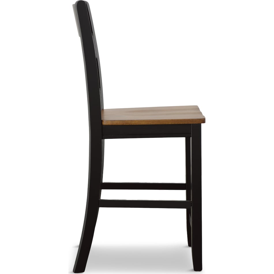 rowan counter dining white two tone dr side chair   