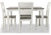 rowan dining two tone dr packages rm  