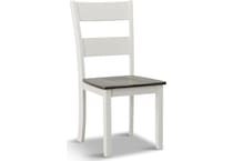 rowan dining two tone dr side chair   