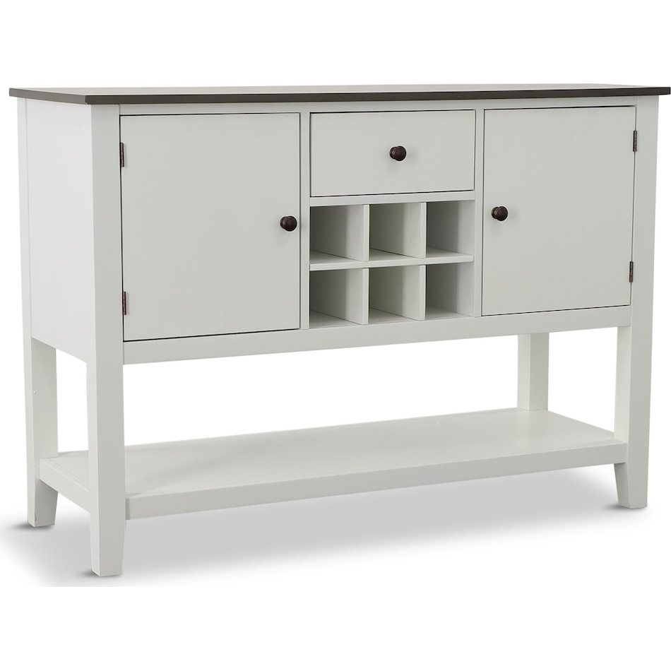 rowan dining two tone dr buffet server   