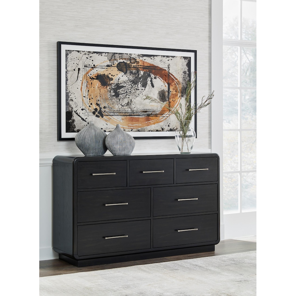 rowanbeck bedroom black br master dresser b   