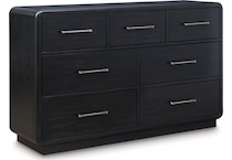 rowanbeck bedroom black br master dresser b   