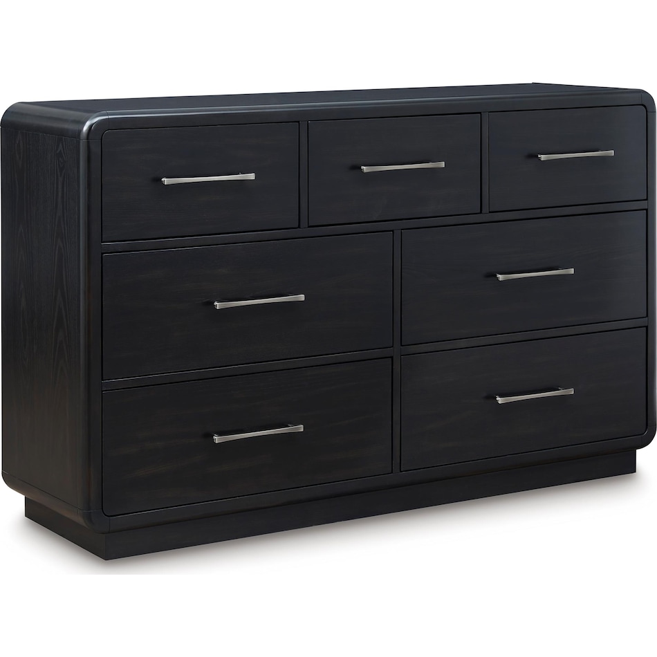 rowanbeck bedroom black br master dresser b   