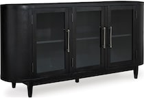 rowanbeck dining black dr buffet server d   