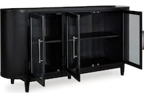 rowanbeck dining black dr buffet server d   