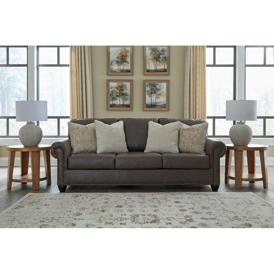 roxmere living room dark brown   