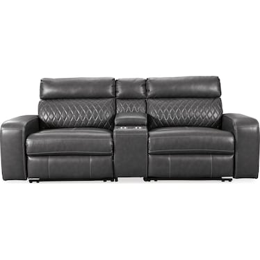 Samperstone 3-Piece Power Reclining Modular Loveseat