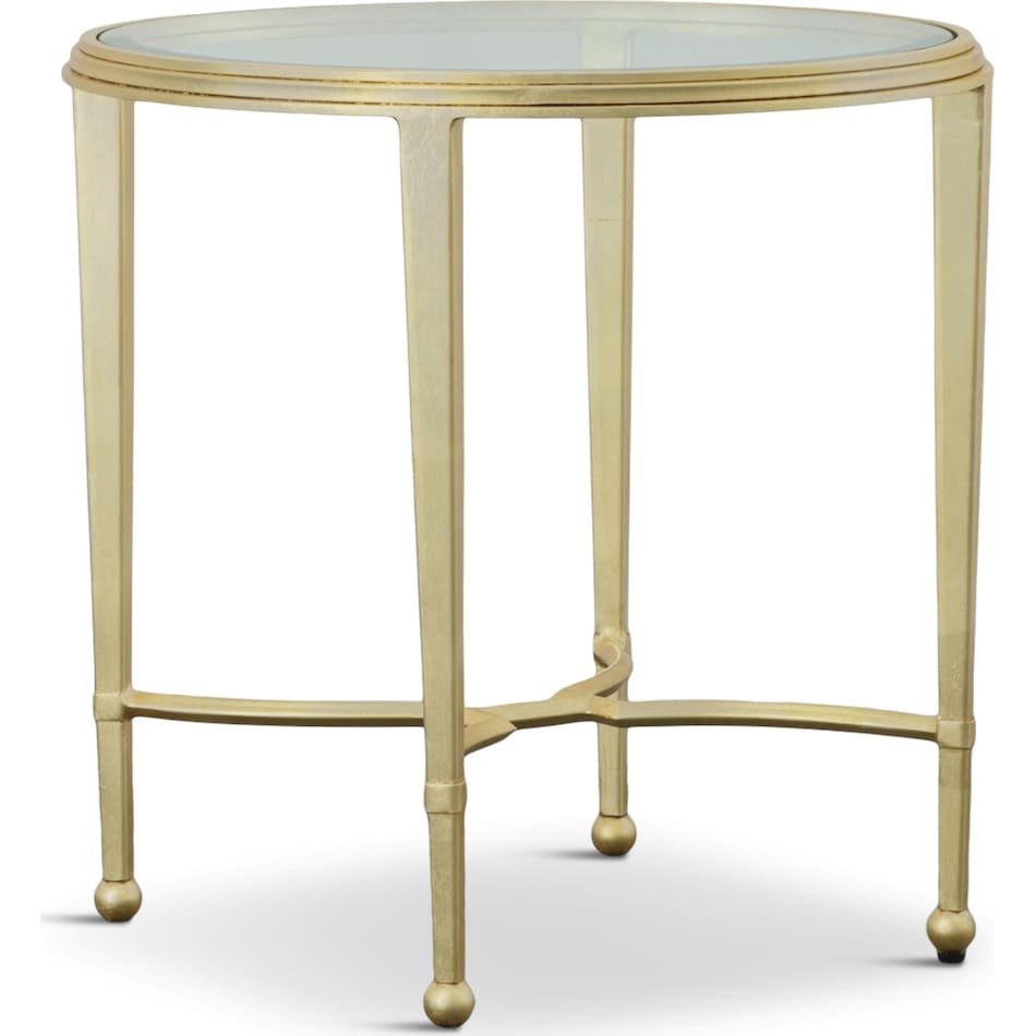 sangiovese yellow oc end chairside table   