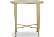 sangiovese yellow oc end chairside table   