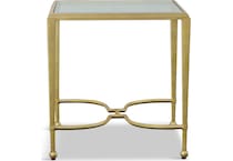 sangiovese yellow oc end chairside table   