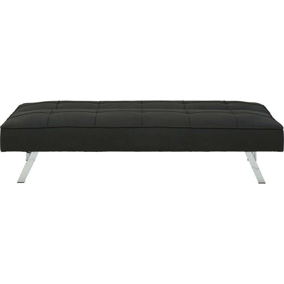 santini black futon   
