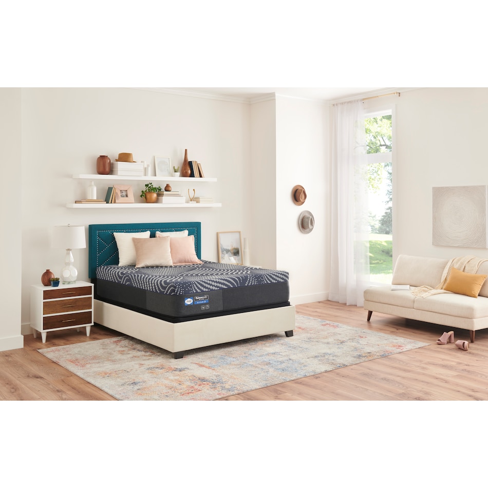 sealy hybrid posturepedic plus brenham plush bd queen mattress   