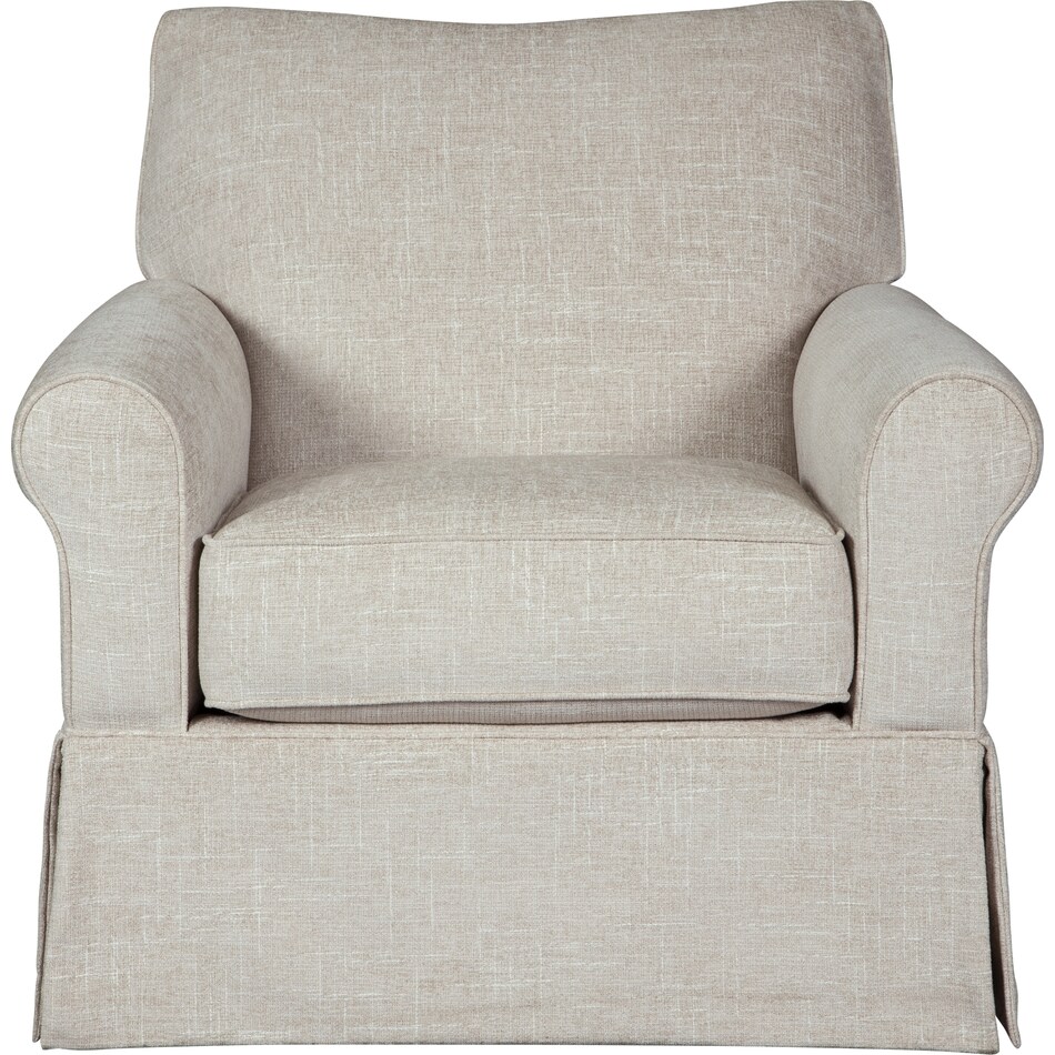 searcy gray accent chair a  