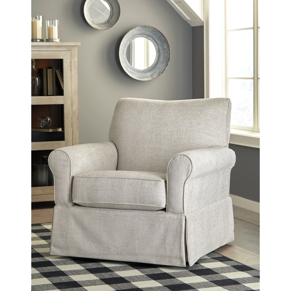 searcy gray accent chair a  