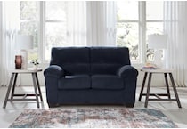 simplejoy navy living room dark blue   