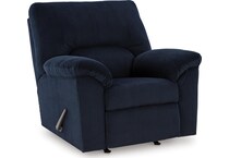 simplejoy navy living room dark blue mt motion fab rec w grp manual   