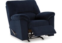 simplejoy navy living room dark blue mt motion fab rec w grp manual   