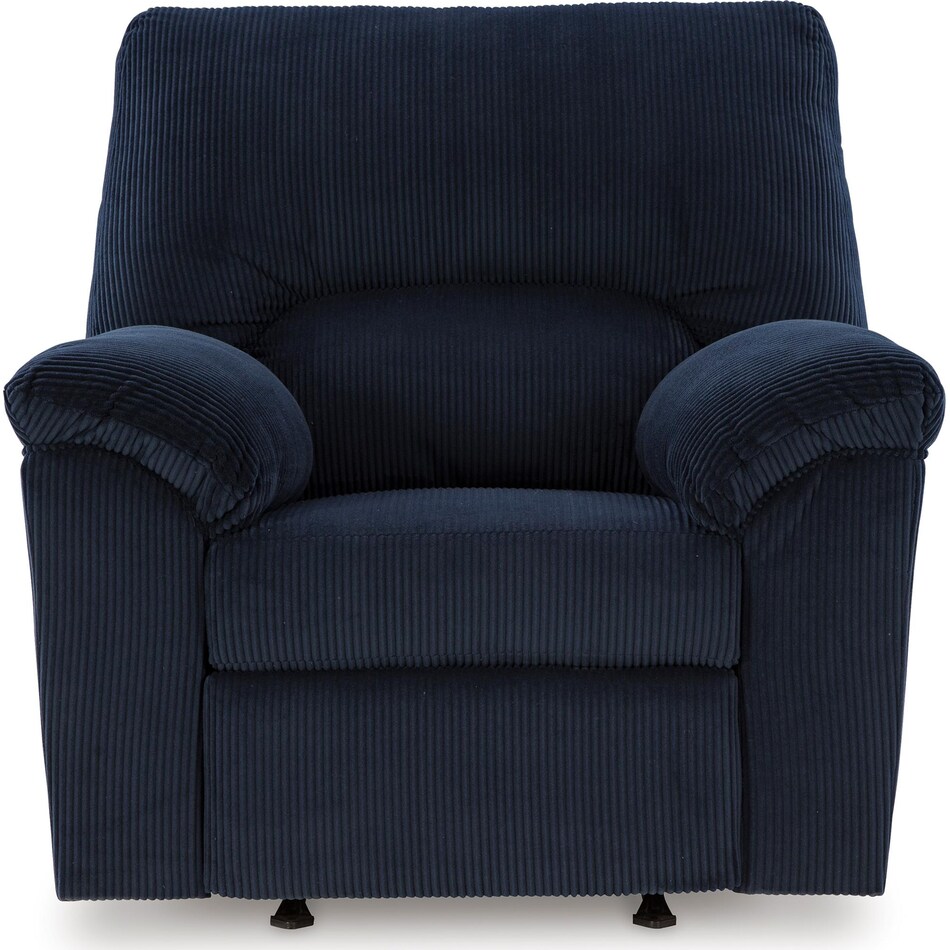 simplejoy navy living room dark blue mt motion fab rec w grp manual   