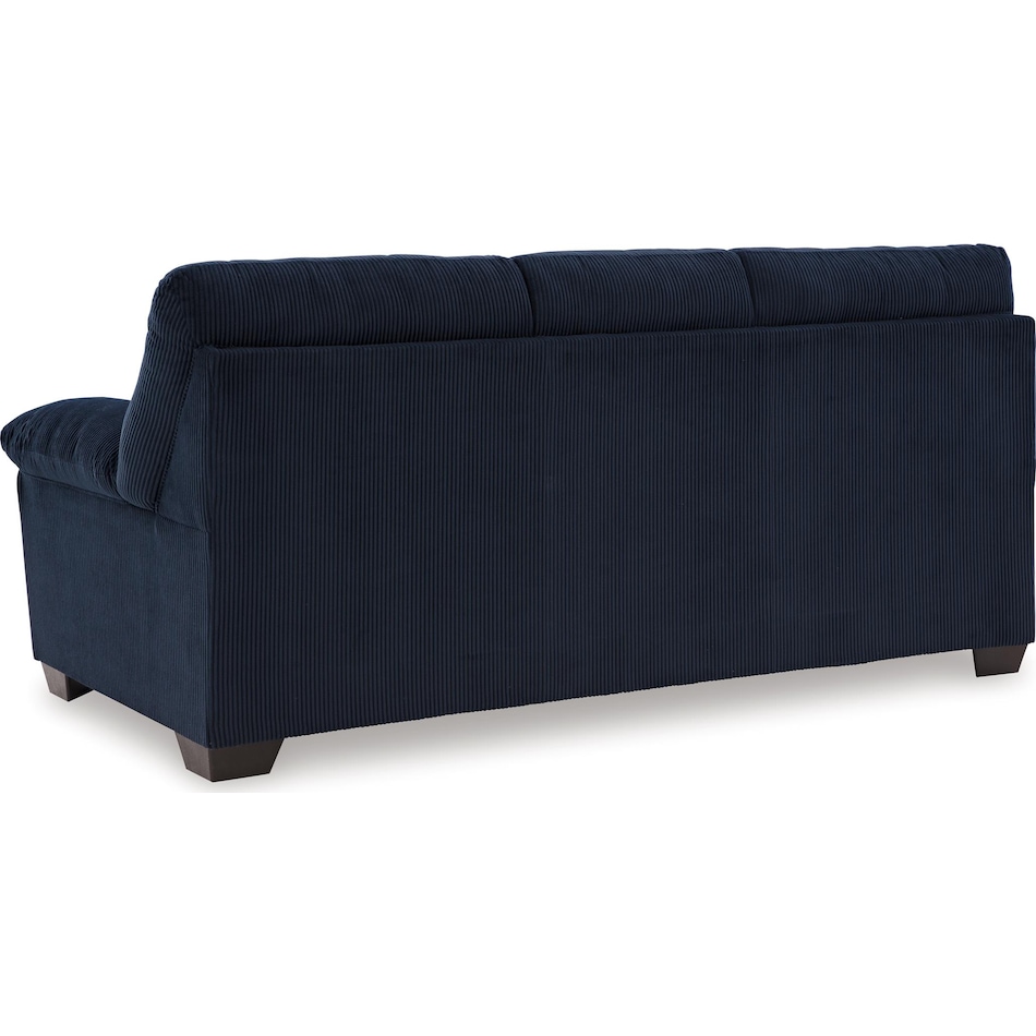 simplejoy navy living room dark blue st stationary fabric sofa   