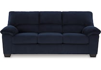 simplejoy navy living room dark blue st stationary fabric sofa   