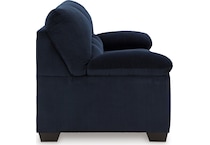 simplejoy navy living room dark blue st stationary fabric sofa   