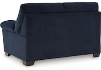 simplejoy navy living room dark blue st loveseat   