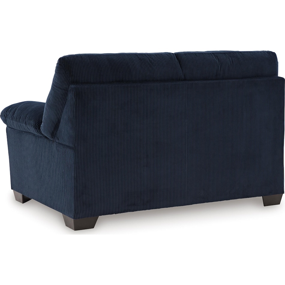 simplejoy navy living room dark blue st loveseat   