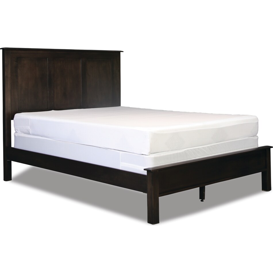 simplicity ii charcoal king panel bed p  