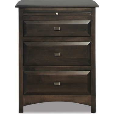 Simplicity II Nightstand with Pullout Shelf
