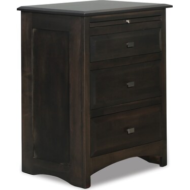 Simplicity II Nightstand with Pullout Shelf