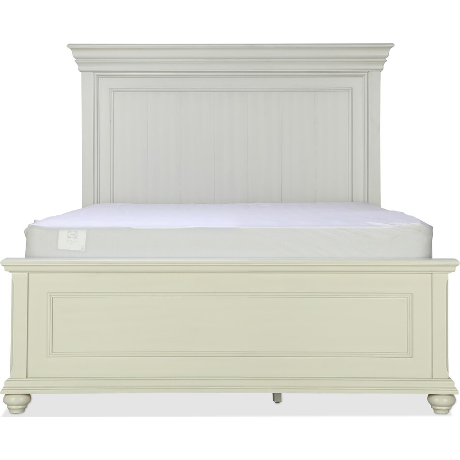 slater white queen bed p  