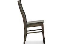 small sapce living gray side chair   