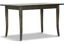 small sapce living gray table   