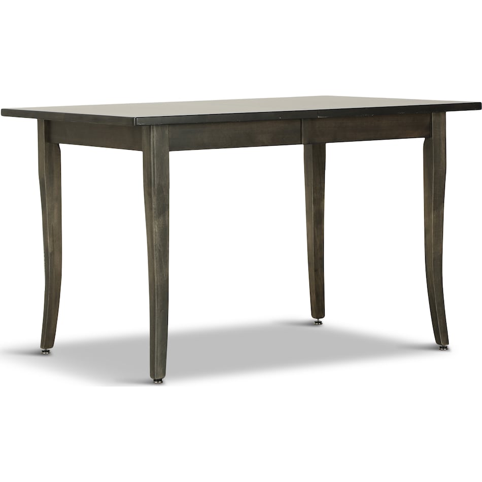 small sapce living gray table   