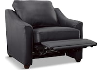 solerno dark blue mt leather recliner manual   